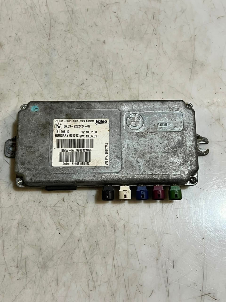 2012-2016 BMW 650i F10 F11 F12 5' Surround View Camera Control Module 9282424
