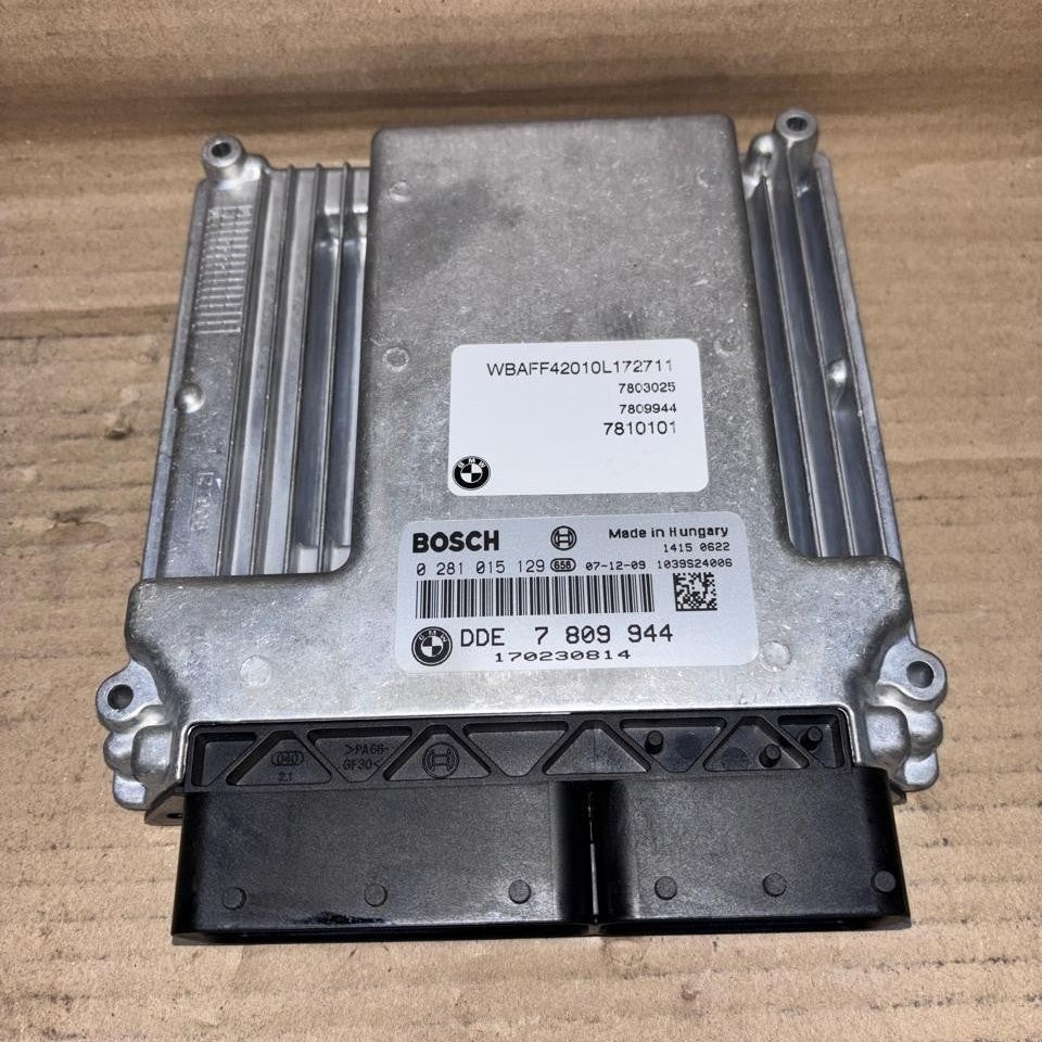 BMW X5 DIESEL 3.0D E70 2008-10 M57N2 Vin-L172711 -DDE BOSCH OEM ECU SET  7809944