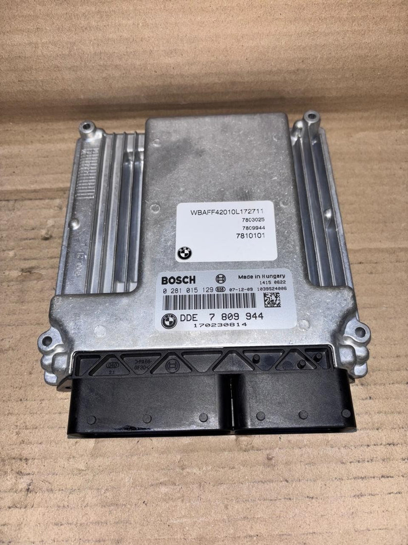 BMW X5 DIESEL 3.0D E70 2008-10 M57N2 Vin-L172711 -DDE BOSCH OEM ECU SET  7809944