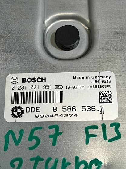 BMW N57 F13 2TURBO F30 F32 LCI 335d Engine Control Unit ECU ONLY 8586536 OEM