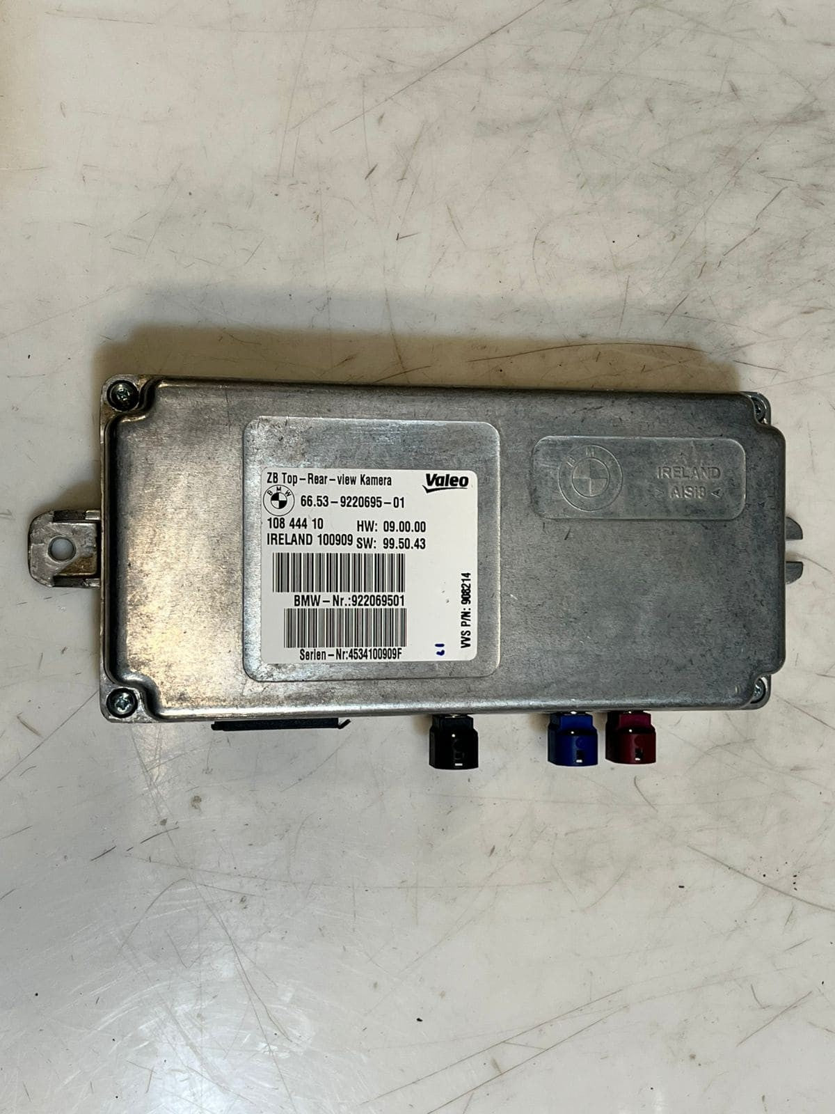 2009-2013 BMW X5 E70 X6 E71 Rear View Camera Control Module 9220695 OEM