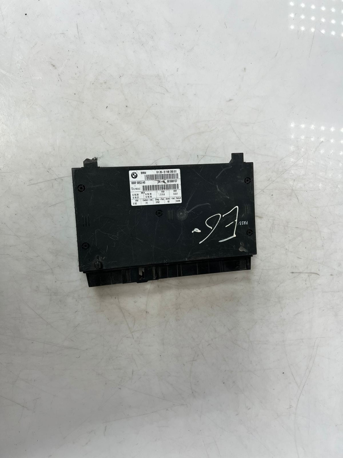 2006-2008 BMW E65 E66 750i 760i B7 Seat Control Module 9148260 OEM