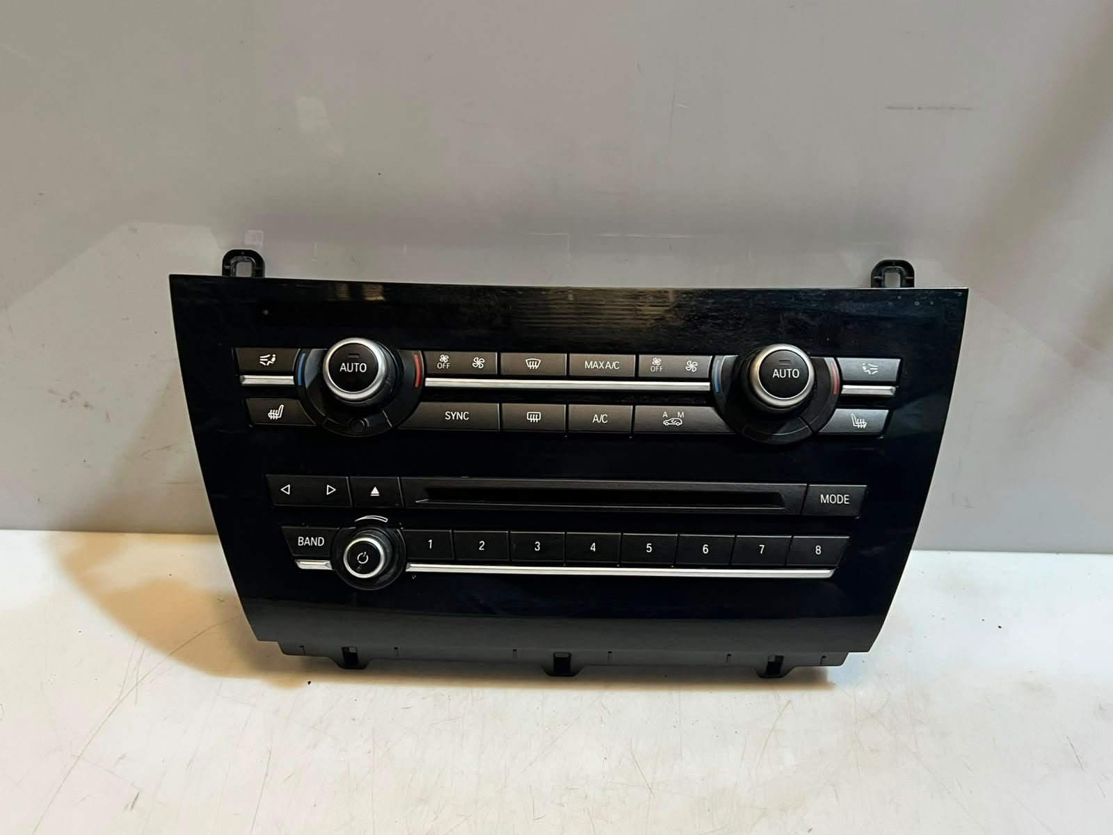 2013-2019 BMW X5 F15 X5M F85 A/C HEATER AUDIO Climate Control Panel 9390458 OEM