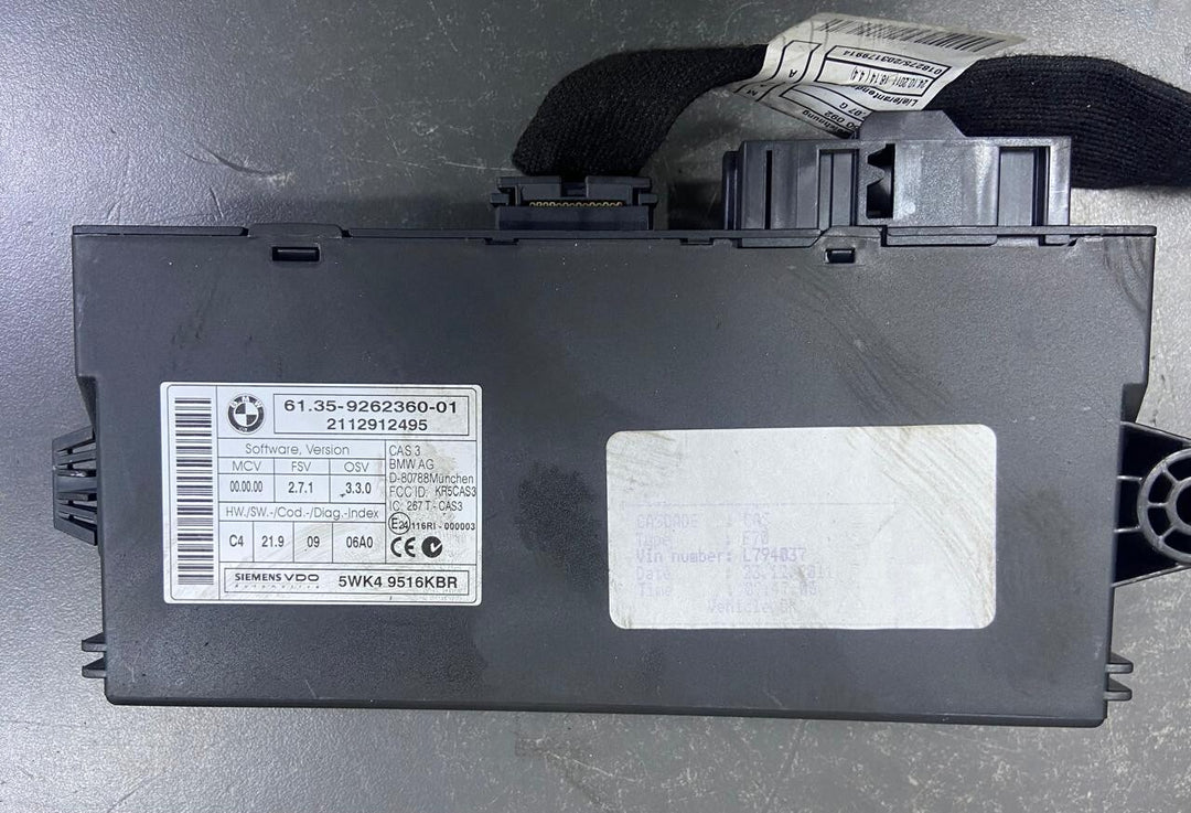 OEM BMW X5 E70 X6 E71 30dX Diesel N57 ENGINE CONTROL UNIT DDE 8517015 ECU SET