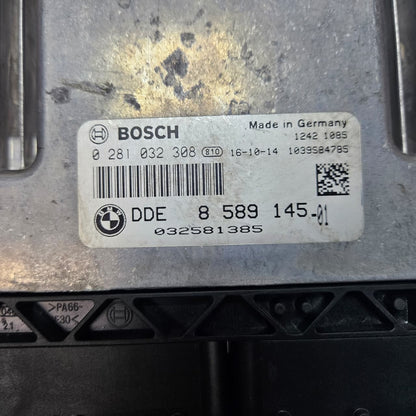 2011-2016 BMW 2 3 Series F20 F21 320D Engine Control Unit DDE ECU Set 8589145