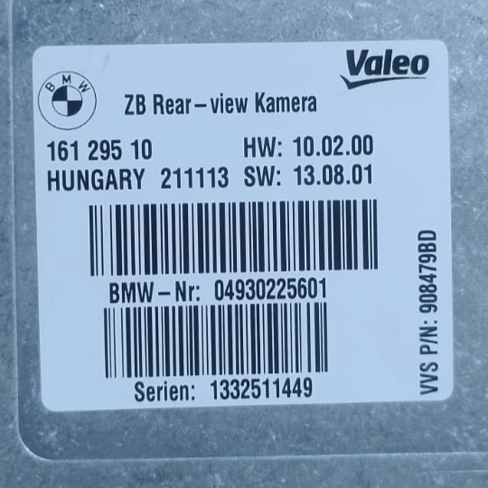 BMW F20 F30 F10 F11 F15 REAR VIEW CAMERA CONTROL MODULE P/N 9302256