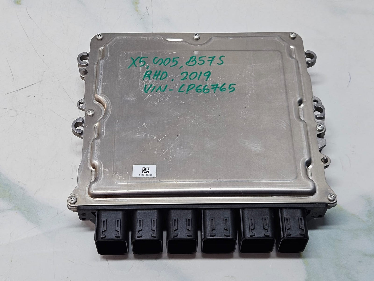 BMW X5 G05 B57S RHD 2019 ENGINE CONTROL UNIT ECU SET DDE 9886569 OEM