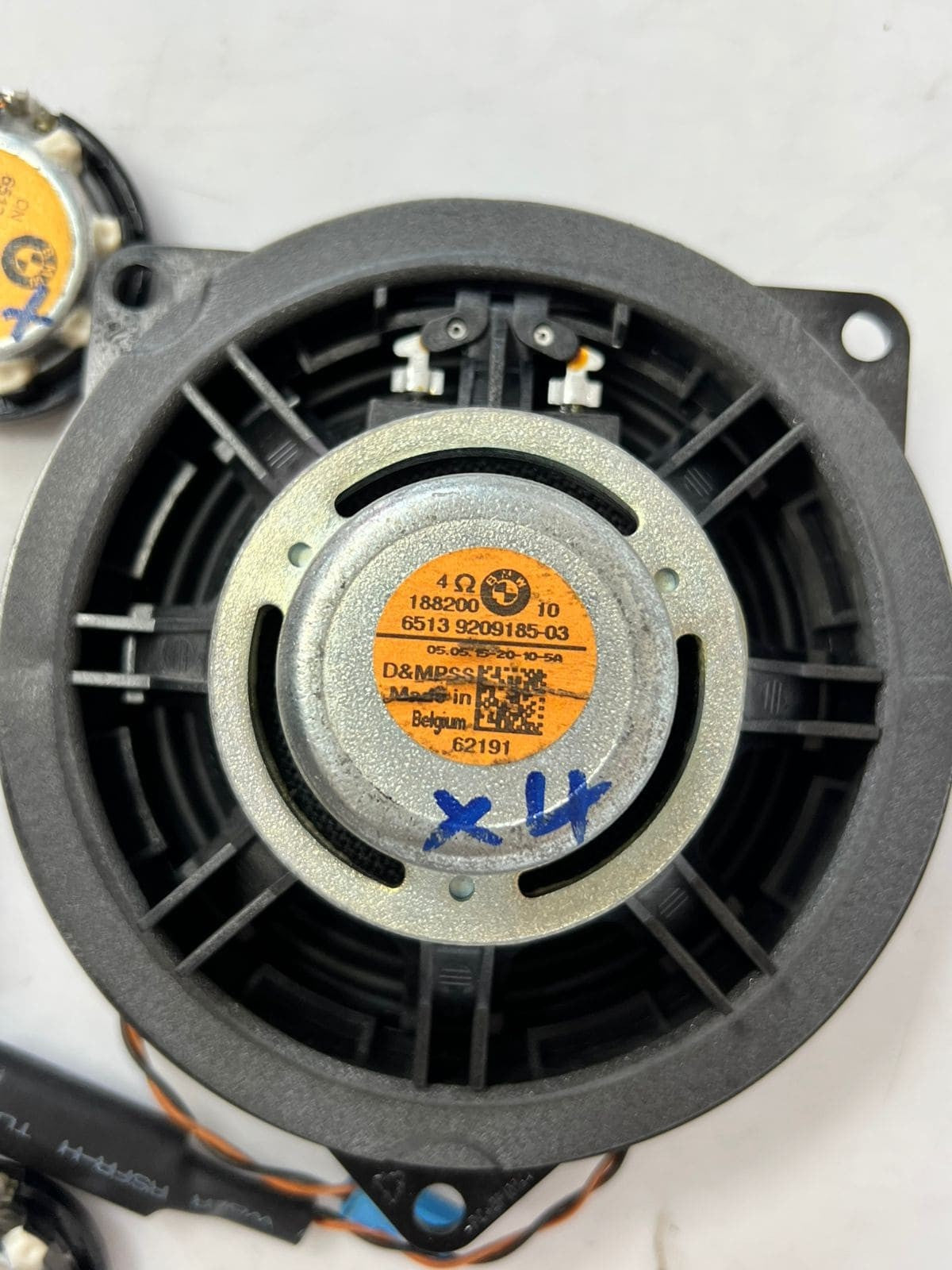 2010-2017 BMW X3 F25 and X4 F26 Front Door Speaker 9209185 OEM