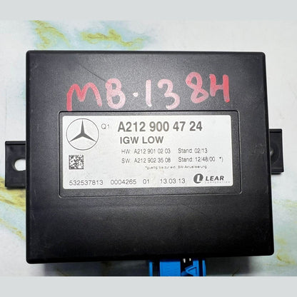 Genuine Mercedes W212 E-Class Central Gateway Control Module A212 9004724 OEM