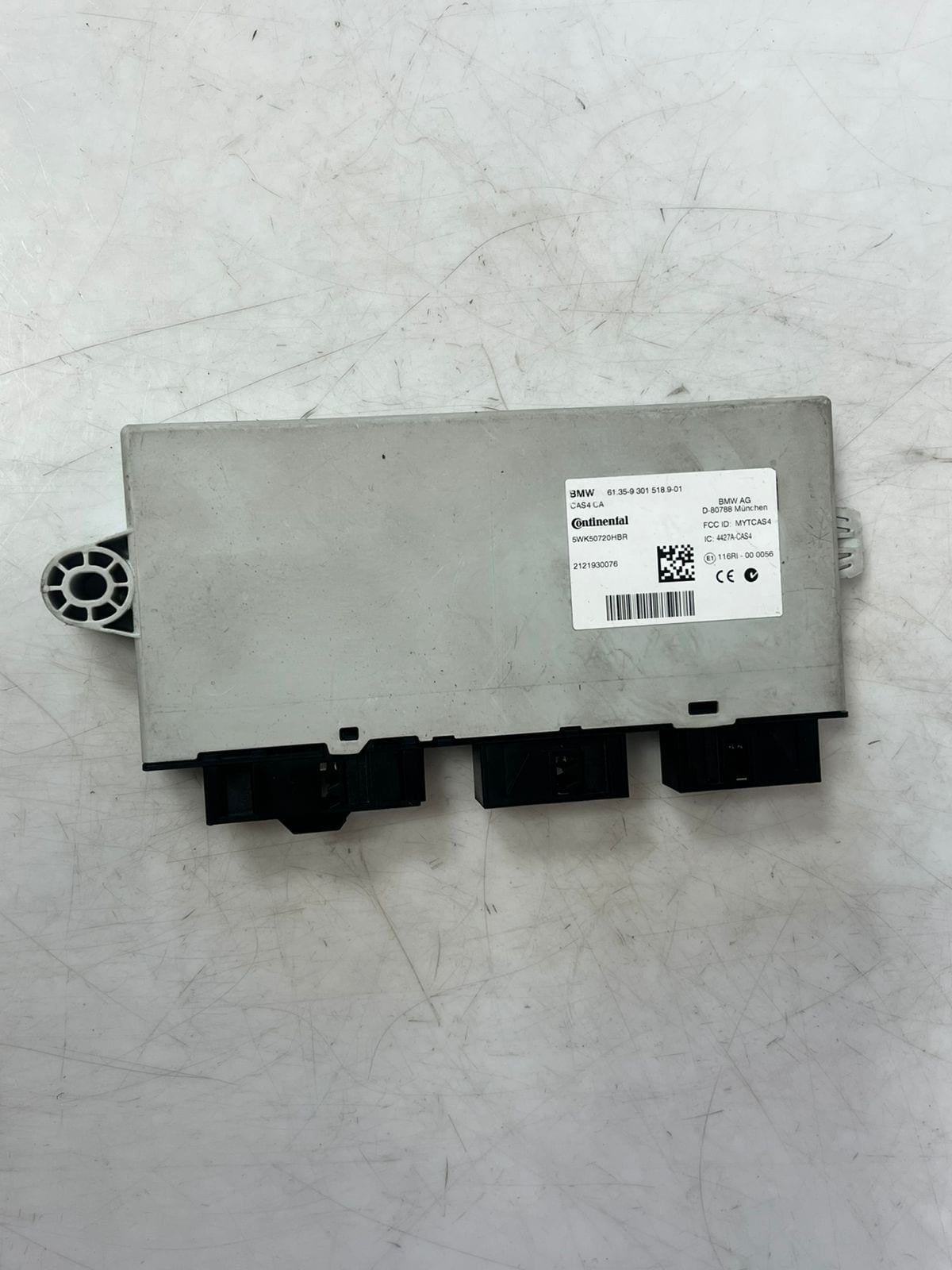 2012-2015 BMW 5' 6' 7' X3, and X4 750i xDrive Cas4 CA Control Unit 9301518 OEM