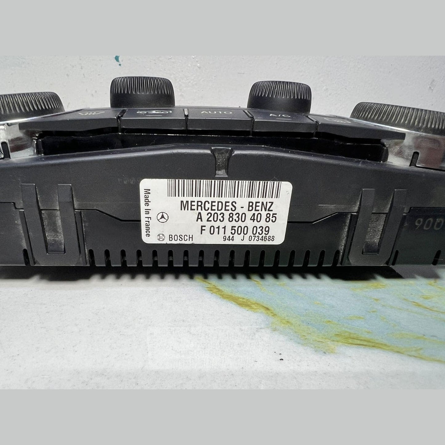 Mercedes Climate Control Panel A2038304085 C-Class W203 C230 