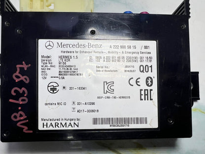 Mercedes-Benz W222 S-Class Communication Control Module Unit A222 9005815 OEM