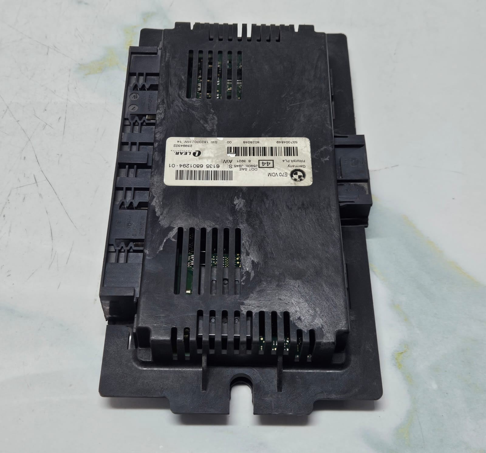 2007-2013 BMW X5 E70 Footwell Light Control Module 6801294 OEM