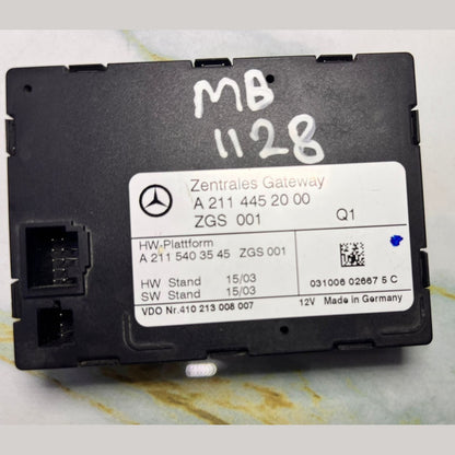2004 Mercedes-Benz E320 Central Gateway Control Module A 2114452000 W211 E-Class