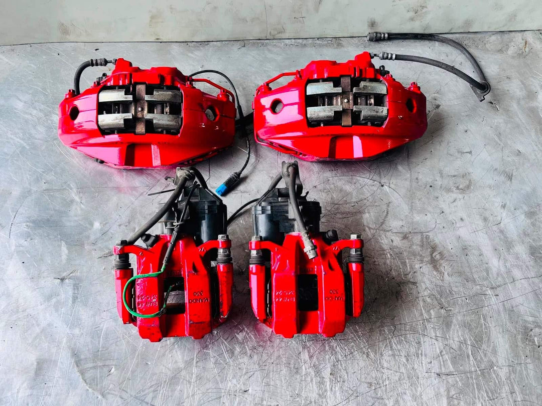 2018-2023 BMW X4 Brake Calipers Set RED MSPORT 689733602 X3 G01 M40i and X4 G02