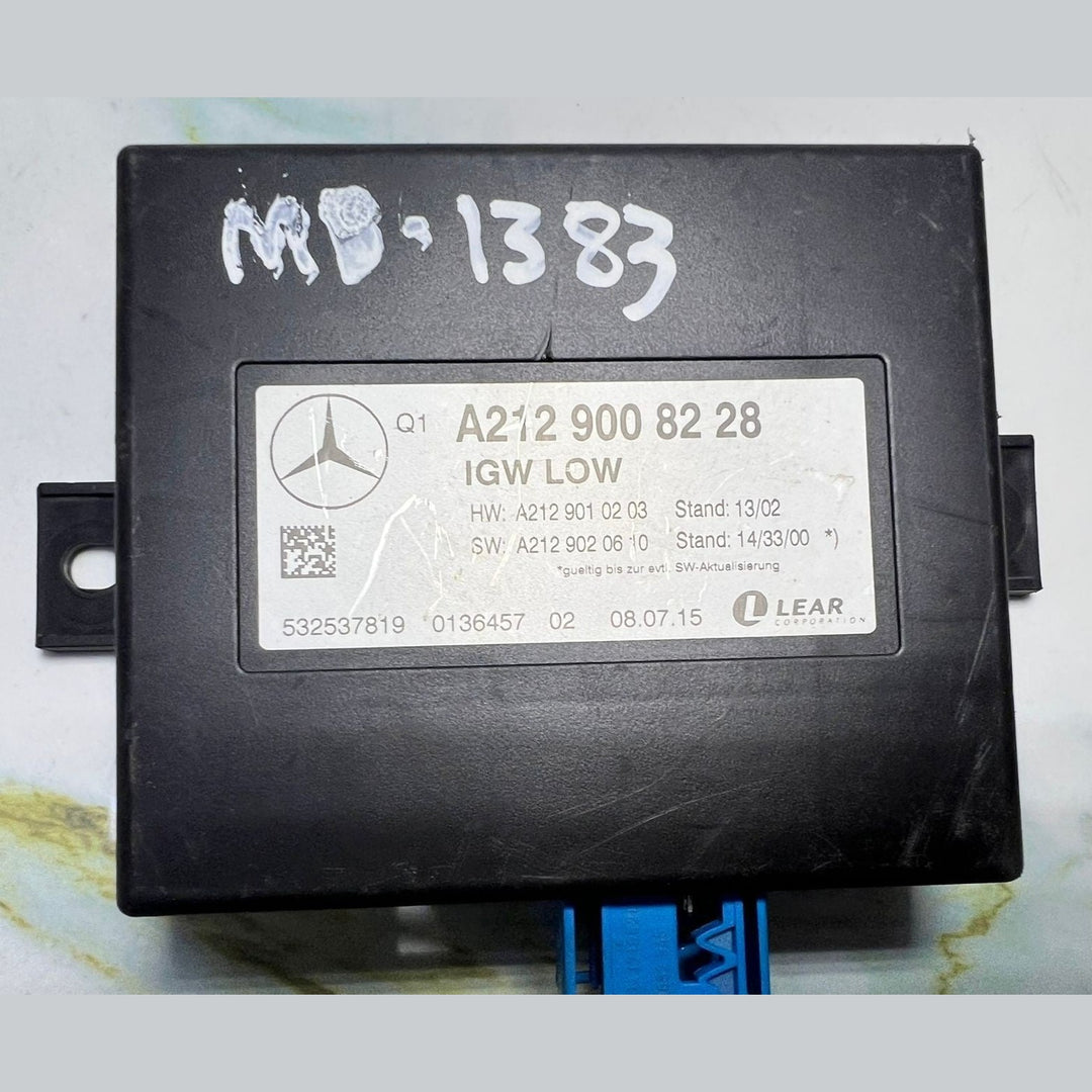 Mercedes W212 E-Class W218 W207 Central Gateway Control Module A212 9008228 OEM