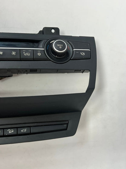 2007-2013 BMW X5 E70 X6 E71 E72 Climate Control Panel AC TEMP UNIT 9219973 OEM