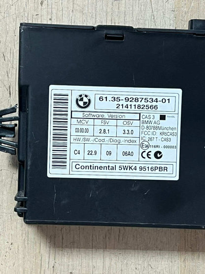 BMW X1 Series E84 N20 2014 Engine Control Unit ECU SET + CASE + KEY DME 8631727