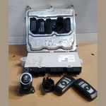 قم بتحميل الصورة إلى عارض الصور، BMW F30 320I N20 ECU DME KIT WITH KEY FEM P/N - 8606306