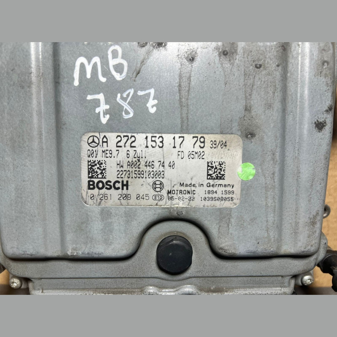 03-06 Mercedes W203 C-Class Engine Control Module Unit ECM ECU A272 1531779 OEM