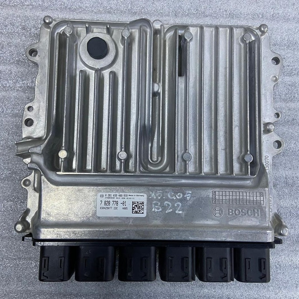OEM BMW X5 G05 ENGINE CONTROL UNIT DDE ECU ONLY  7828778 BOSCH