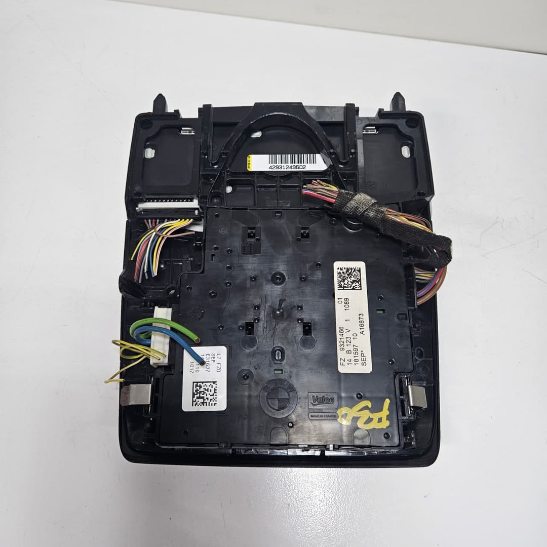 BMW 3 Series F30 F31 Overhead Dome Light Console Front Sunroof Switch 9321466
