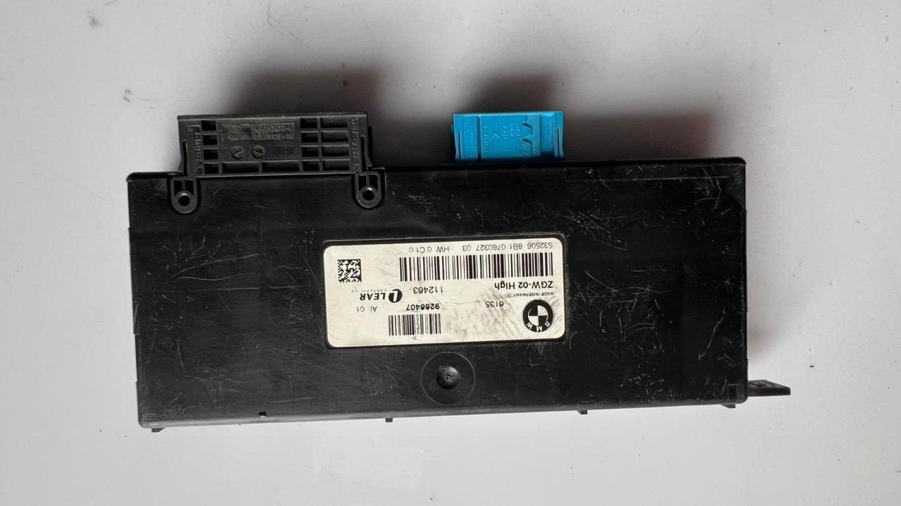 2009-15 BMW 750i Central Gateway Control Module 9266407 F10 5-Series and F02 7-S