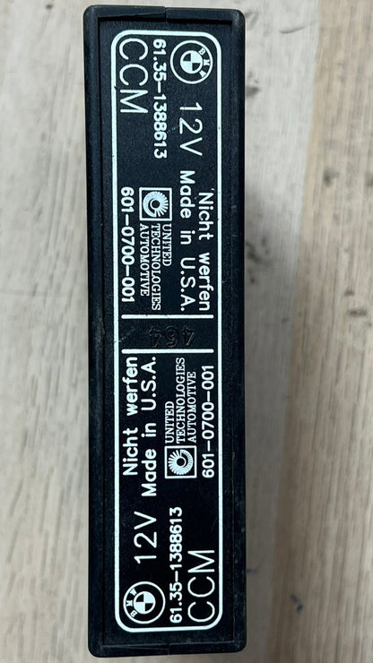 1994 BMW 530i Check Control Module 1388613 5-Series E34