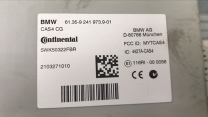 OEM BMW 520d F10 N47N 2011 ENGINE CONTROL UNIT ECU SET DDE 8513250