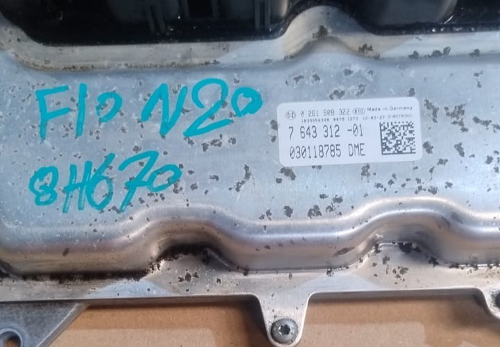 BMW 3,5 SERIES F30 F10 F11 X3 F25 N20 ENGINE CONTROL ECU MODULE DME- 7643312