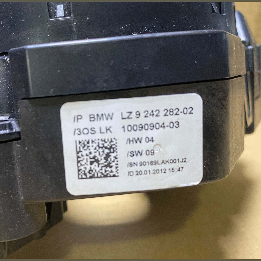 BMW Steering Column Switch Cluster 9242282 1 Series F20 F21, 3 Series F31, and X