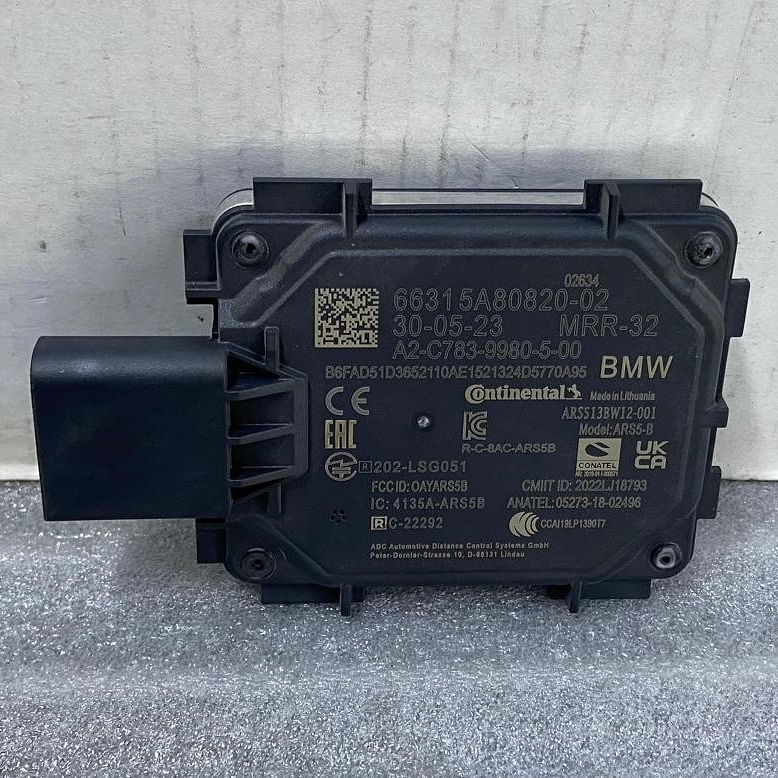 ORIGINAL BMW FRONT-RADARSENSOR 5A80820 X1 XDRIVE IX1 U11 G60 G70 CONTINENTAL