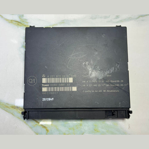 2007-2013 Mercedes-Benz S600 W221 Rear Seat Control Module A221 8700992 OEM