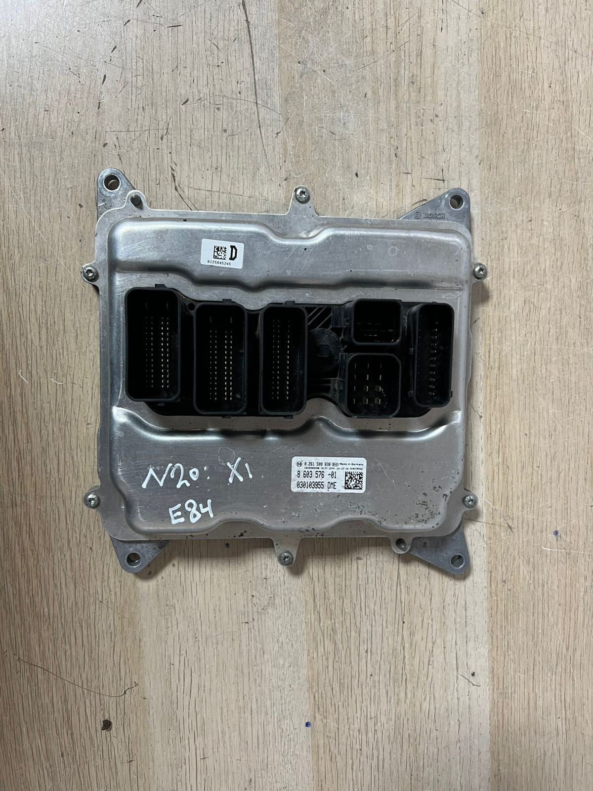 2012 BMW X1 E84 N20 Engine Control Unit ECU set +  cas3 + 2keys - 8603576