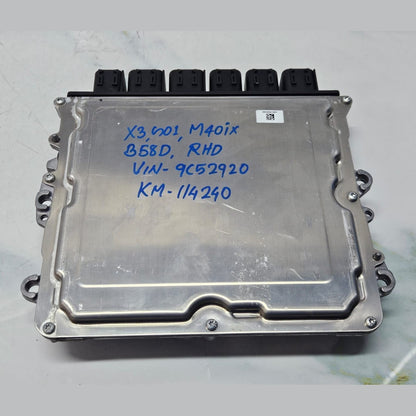 2020 BMW X3 G01 M40iX B58D RHD Engine Control Unit ECU Set 9846689 OEM