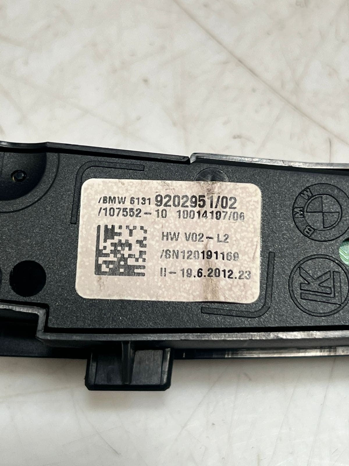 BMW F10 F11 5' F06 F07 6' Center Console Driving Mode Switch 9202951 OEM