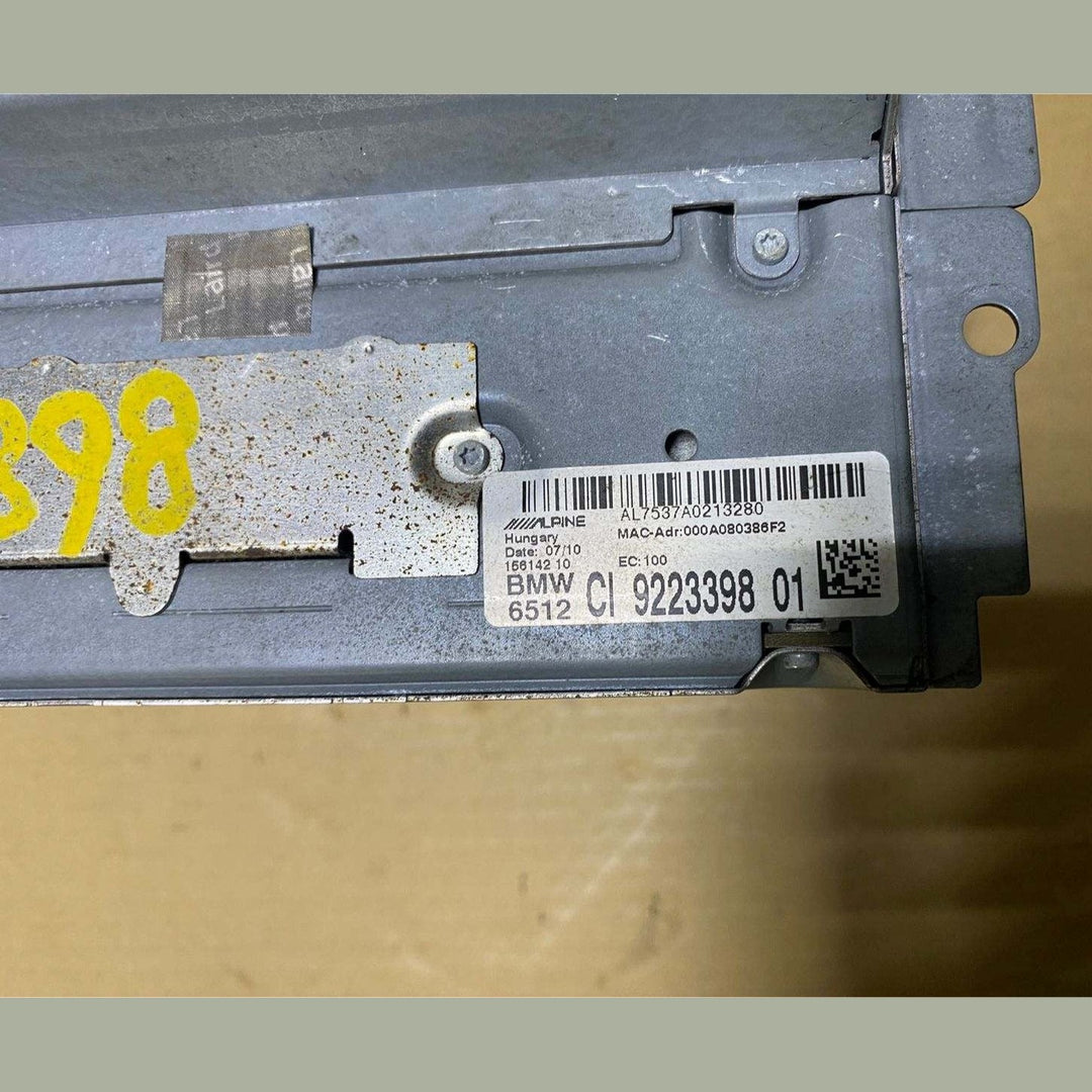 BMW Navigation System Headunit 9223398 7-Series F01 CD HEAD UNIT 
