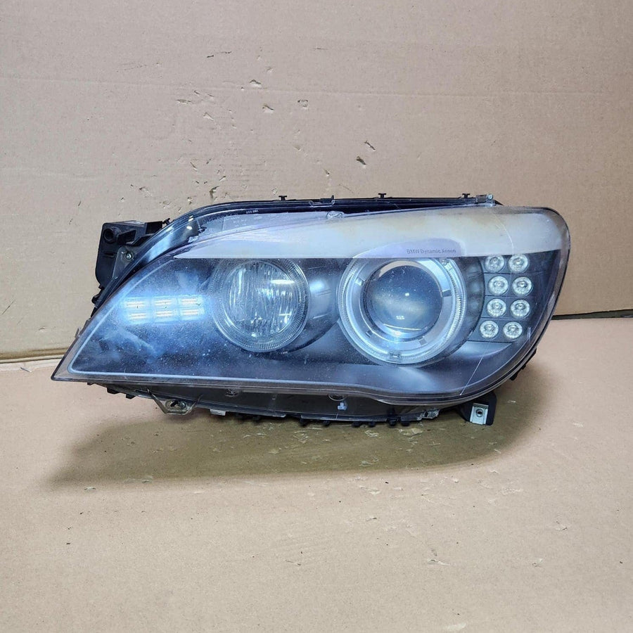 2009-2012 BMW 750i Left Driver Xenon Adaptive Headlight 7182153 750i F01 F02