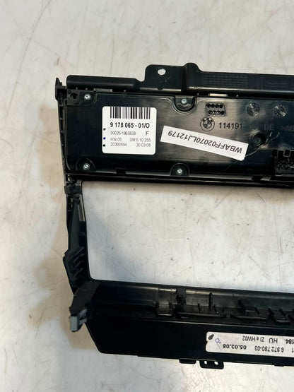 2007-2010 BMW X5 E70 and X6 E71 A/C Climate Control Unit 9178065 OEM