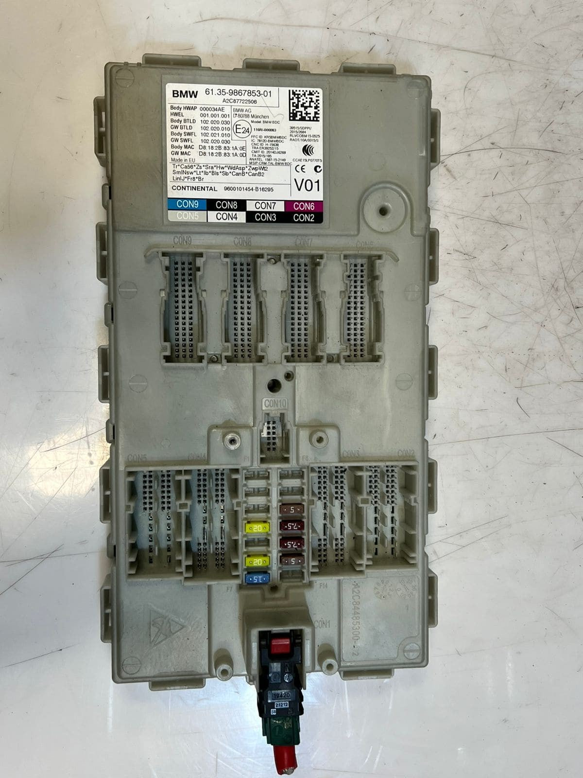 BMW 7 Series G11 G12 730d xDrive Engine Control Unit ECU SET DDE 8593720 OEM