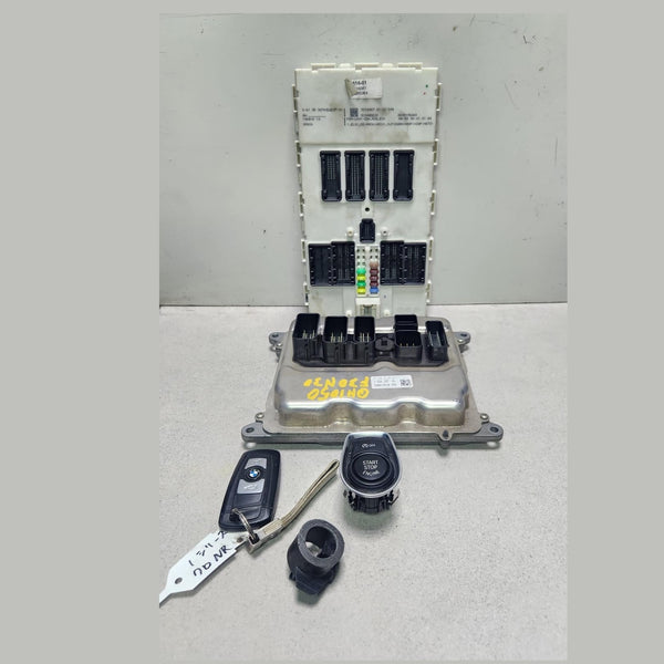 BMW Engine Control Unit DME 7634297 F30 320I GASOLINE ECU SET 