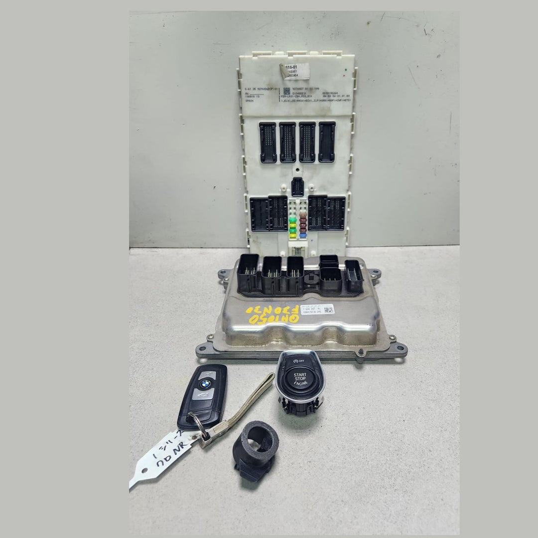 BMW Engine Control Unit DME 7634297 F30 320I GASOLINE ECU SET 