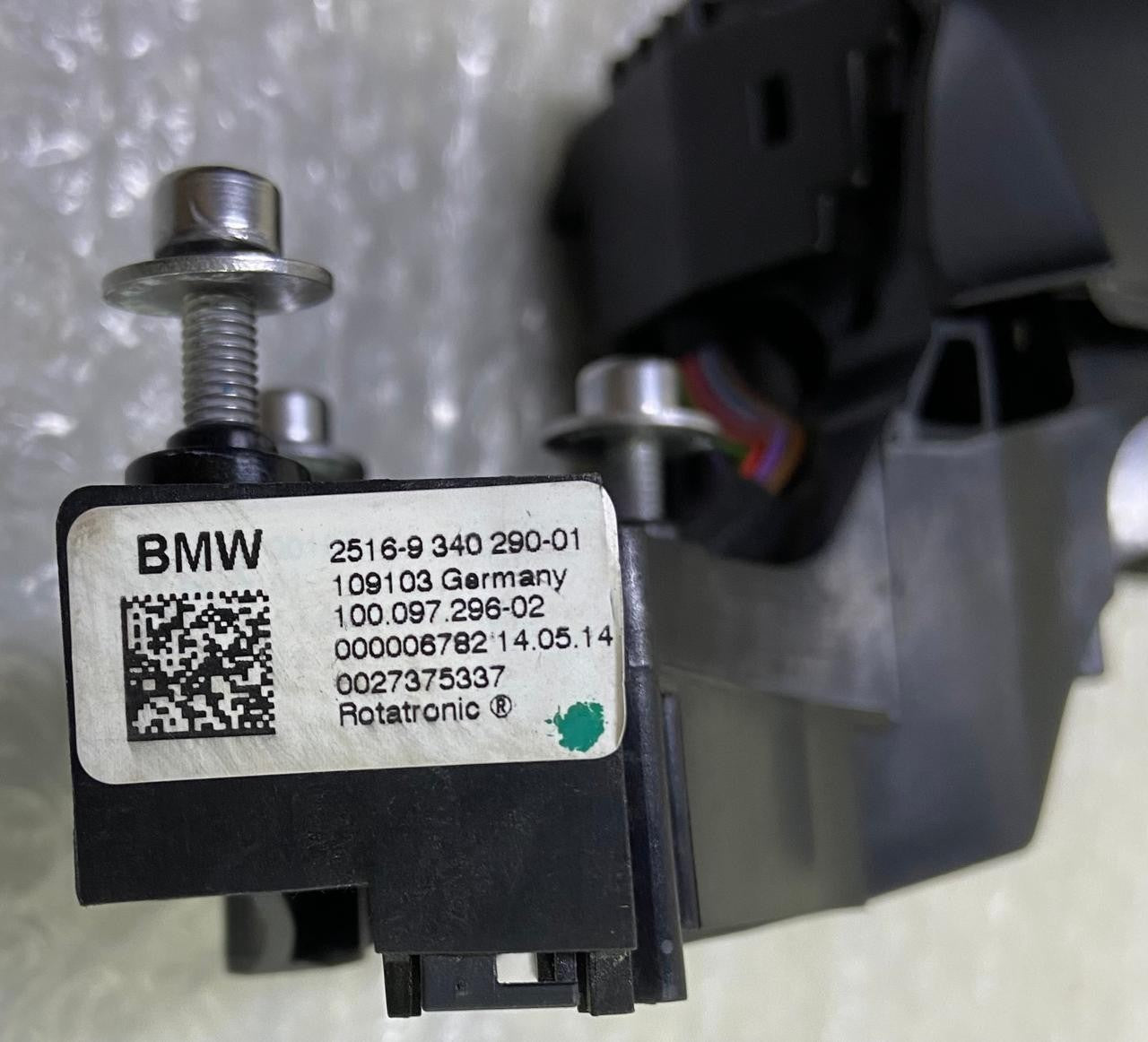 OEM BMW i3 l01 GEAR LEVER SHIFTER SELECTOR START STOP SWITCH BUTTON 9340290