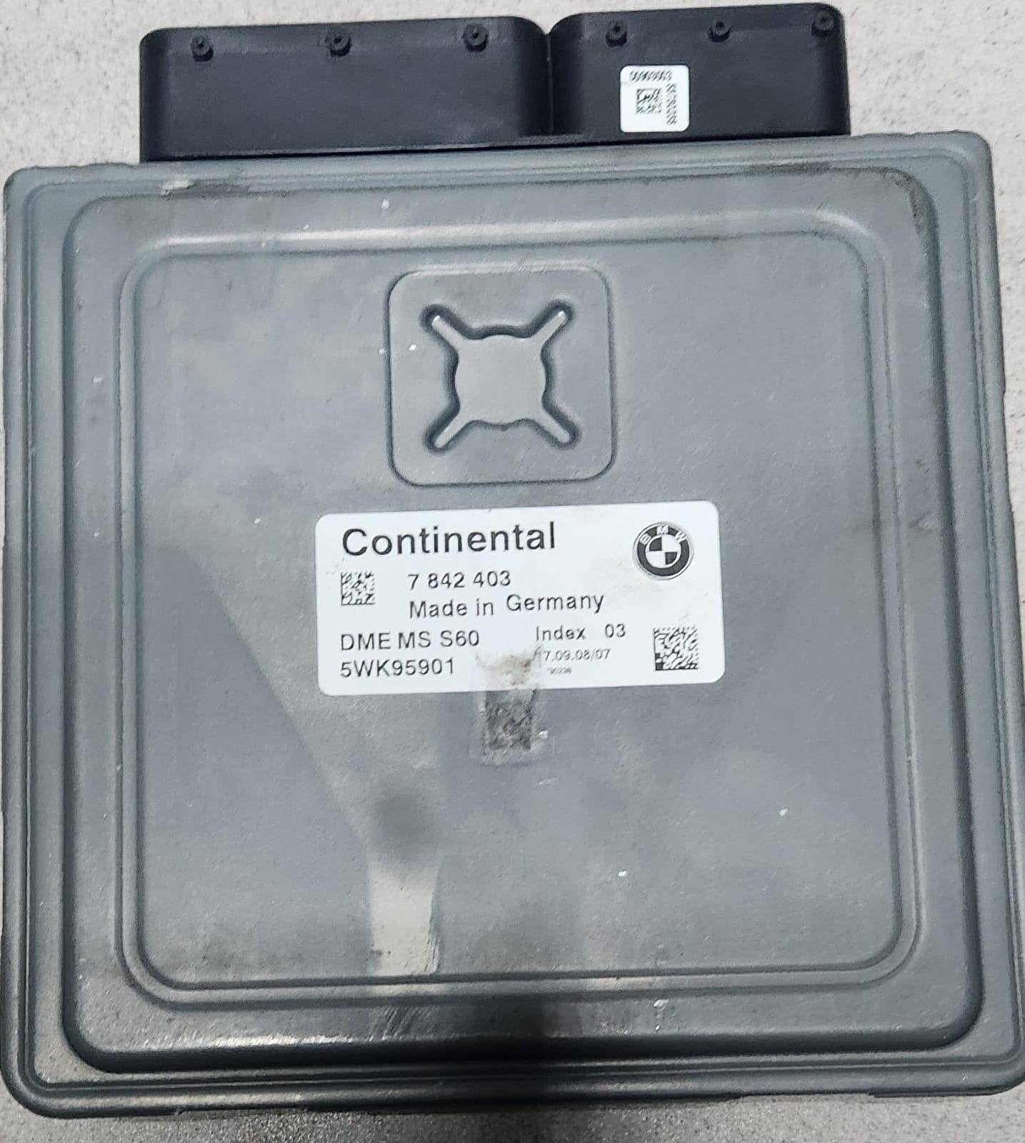 2008-2013 BMW M3 Engine Computer DME 7842403 BMW M3 E90 E92 E93 MS MS60 ECU SET 