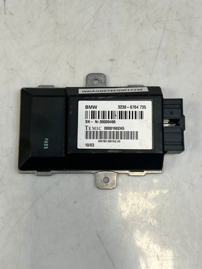 BMW 7 Series E65 E66 730I Steering Column Control Module Electric 6764735 OEM