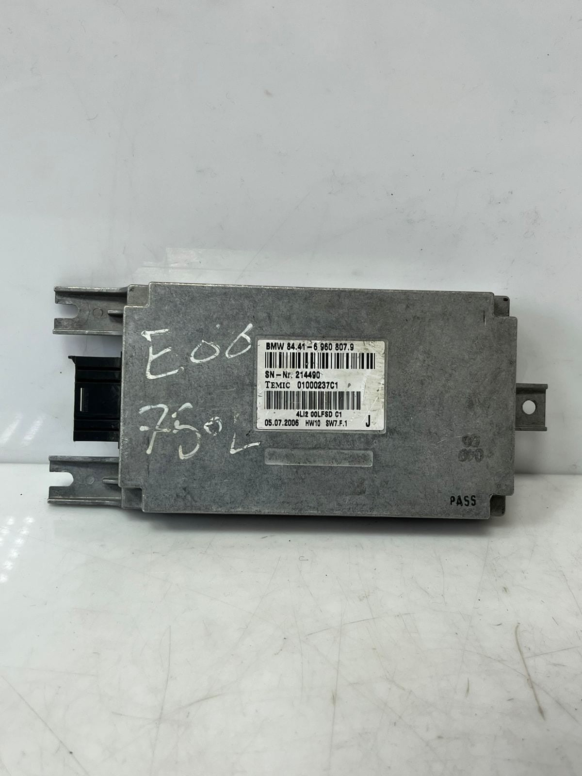 1996-98 BMW Z3 7' E65 E66 E67 Voice Control Input System Module 6960807 OEM