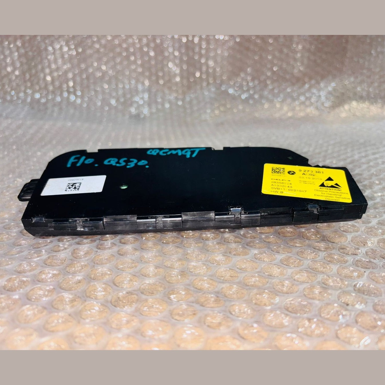BMW 5 SERIES F10 FRONT LH DRIVER SEAT ADJUST SWITCH 9270381