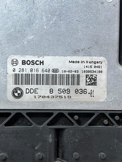 2007-2013 BMW X5 Engine Control Unit ECU DDE 8509036 for X5 E70 3.0D M57