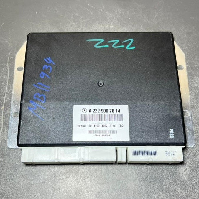 MERCEDES W222 S-Class AIR SUSPENSION CONTROL UNIT MODULE A222 9007614 OEM