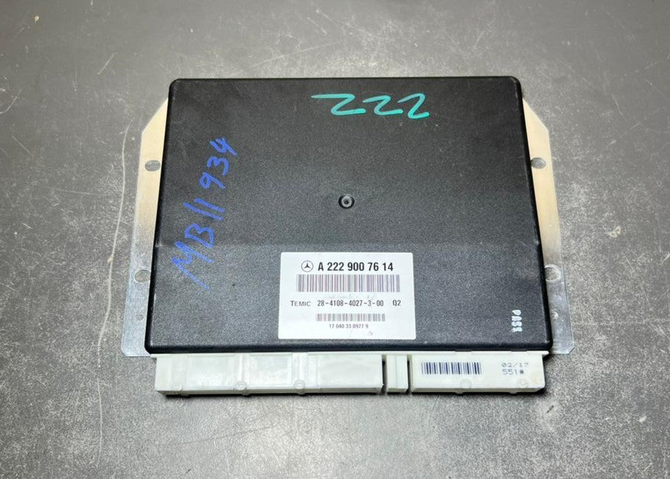 MERCEDES W222 S-Class AIR SUSPENSION CONTROL UNIT MODULE A222 9007614 OEM